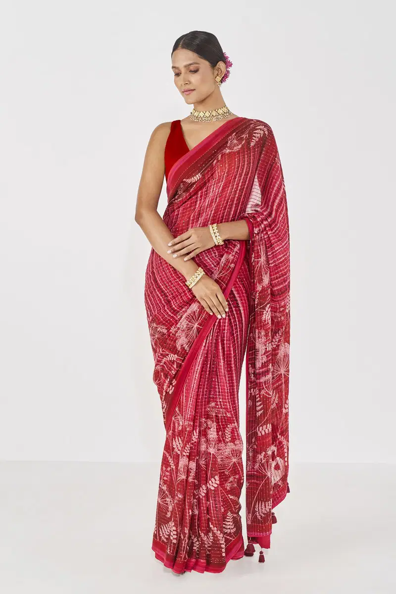 088 Bollywood Crochet Sequence Wholesale Designer Sarees
